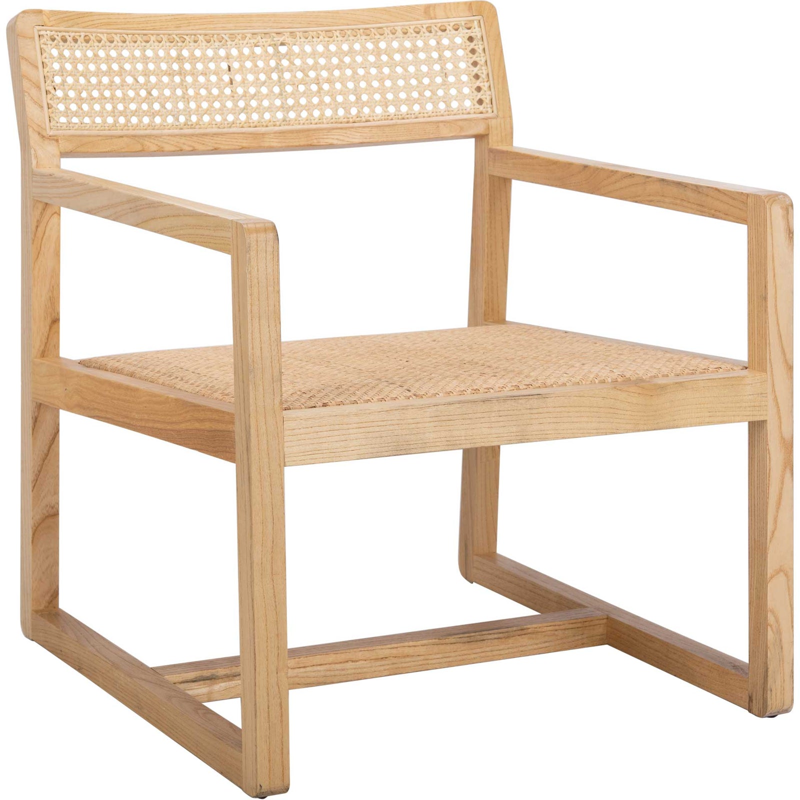 Lucy Cane Accent Chair Natural