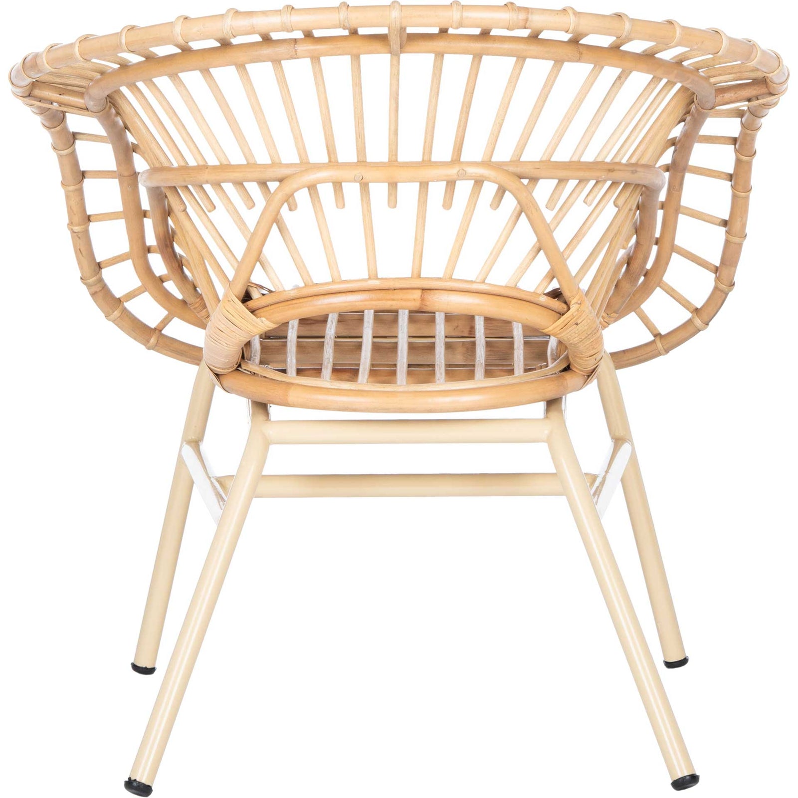Sammi Rattan Accent Chair Natural/Cream