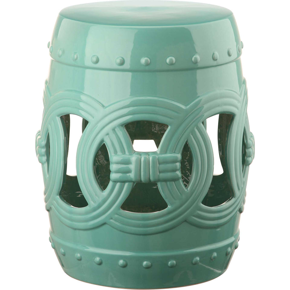 Double Coin Garden Stool Light Blue - Froy.com
