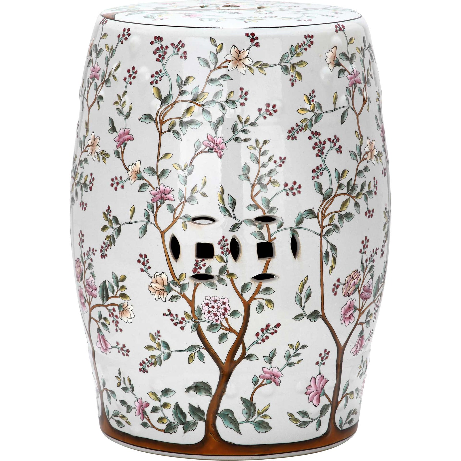 Blooming Tree Garden Stool