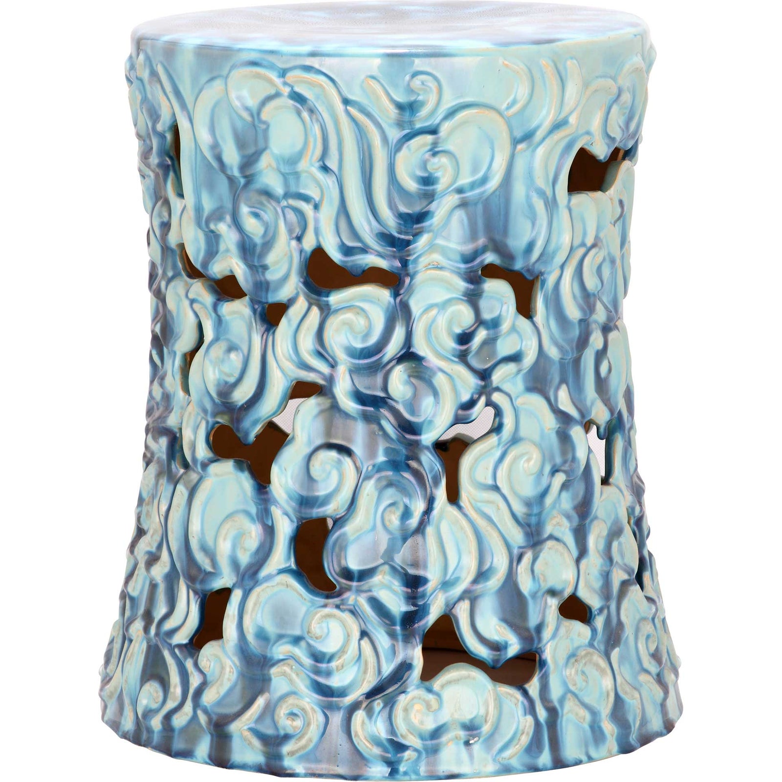 Cloud Garden Stool Blue