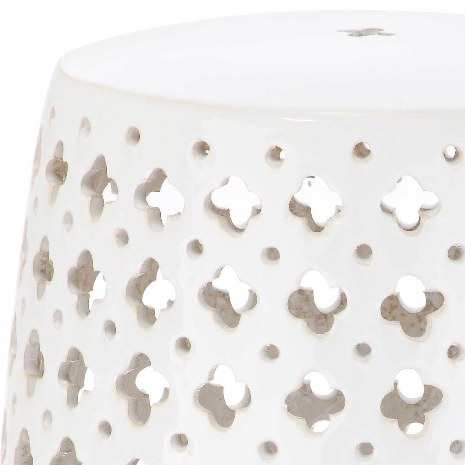 Laila Garden Stool Creme