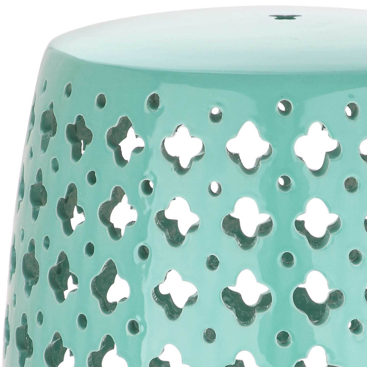 Laila Garden Stool Light Blue