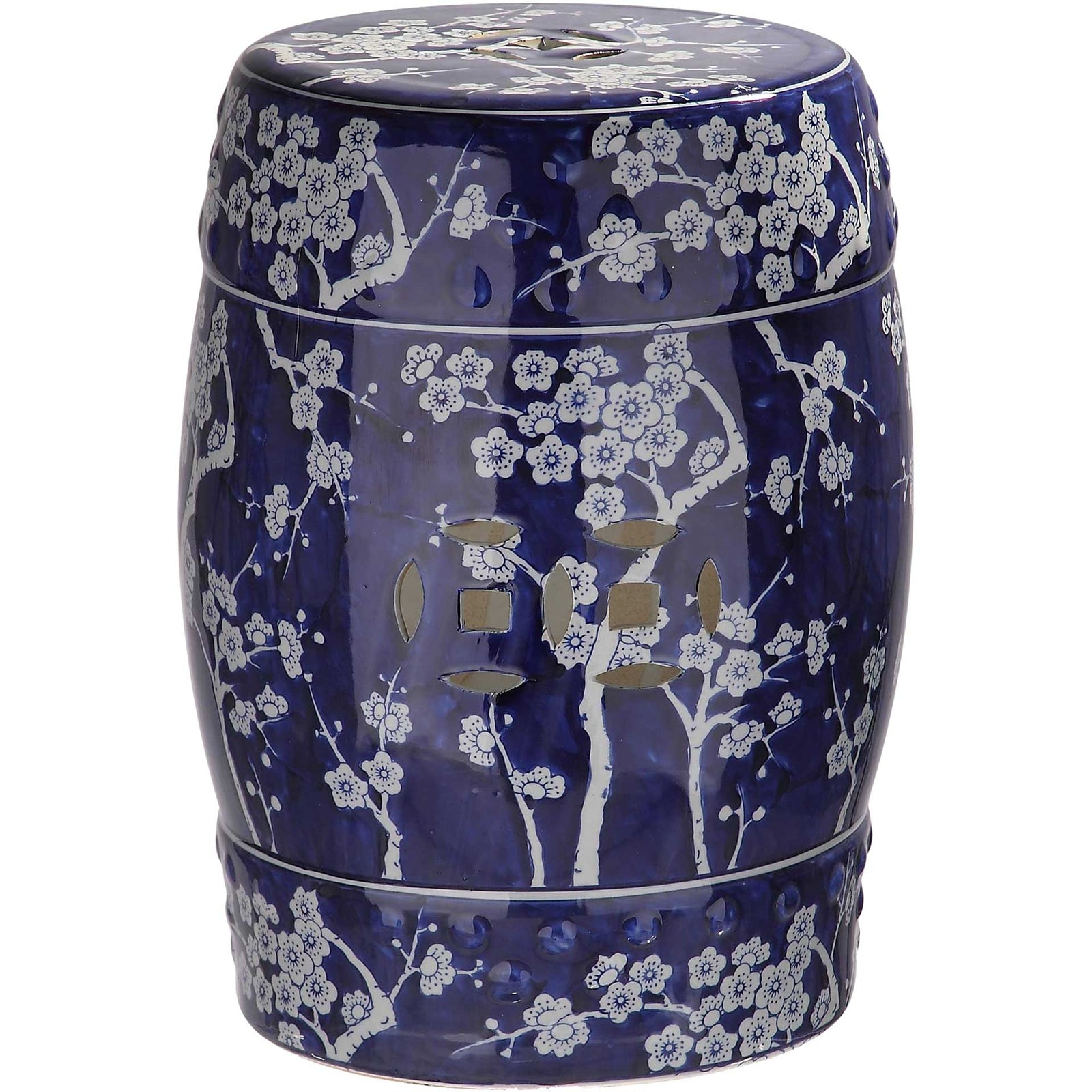 Midnight Kiss Garden Stool