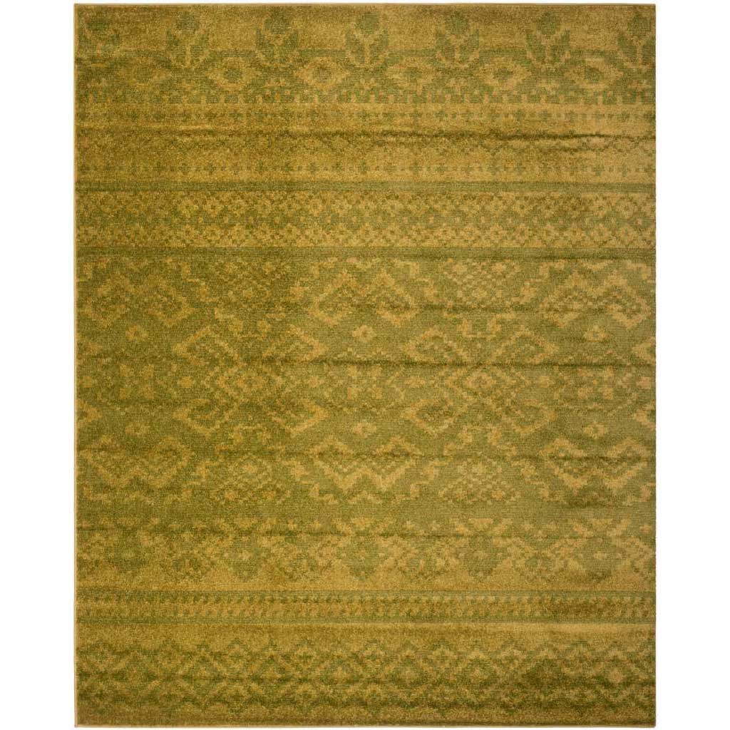 Adirondack Tribal Green/Dark Green Area Rug - Froy.com