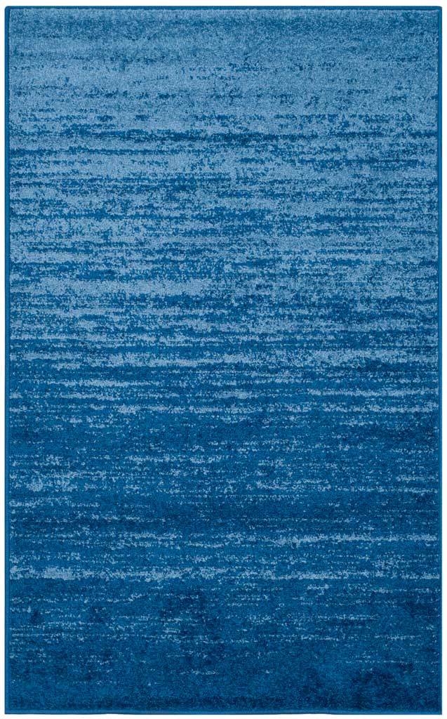 Adirondack Gradient Light Blue/Dark Blue Area Rug - Froy.com