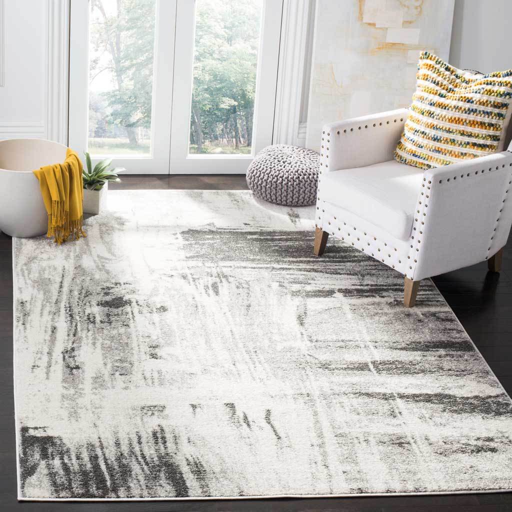Adirondack Ivory/Gray Area Rug - Froy.com