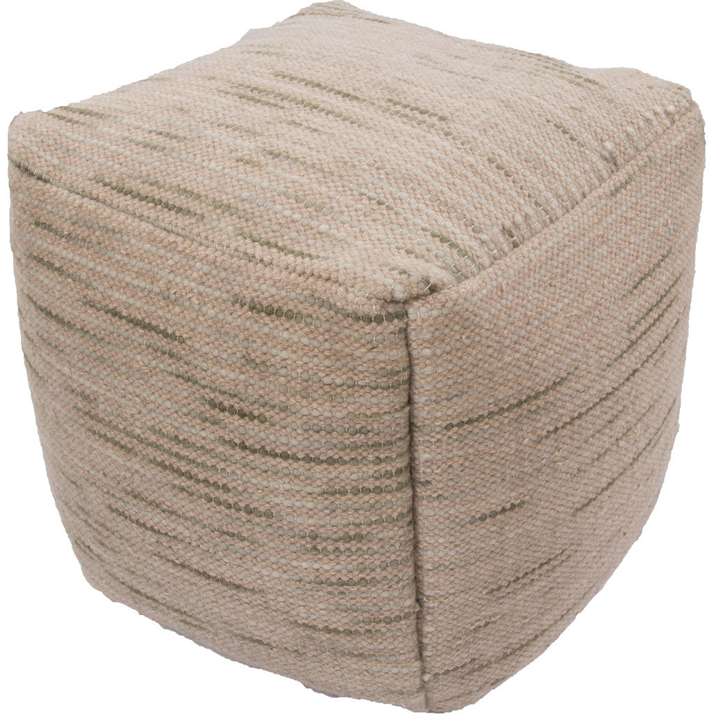 Alma Almi Sand Shell/Loden Green Pillow