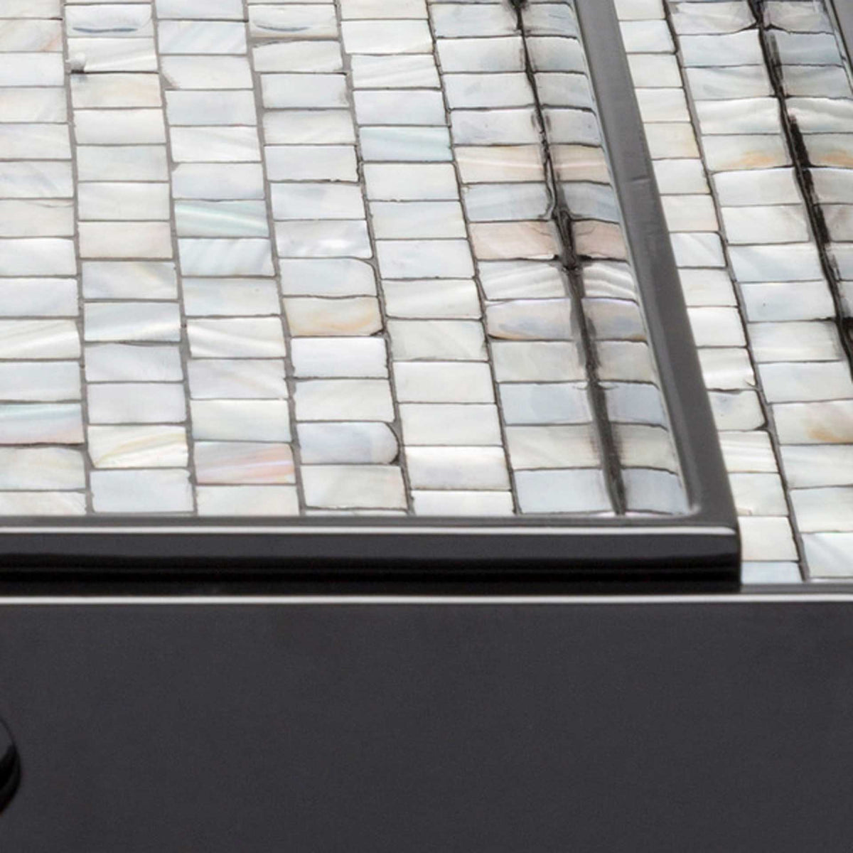 Alayah Tray Black/Light Gray/Ivory