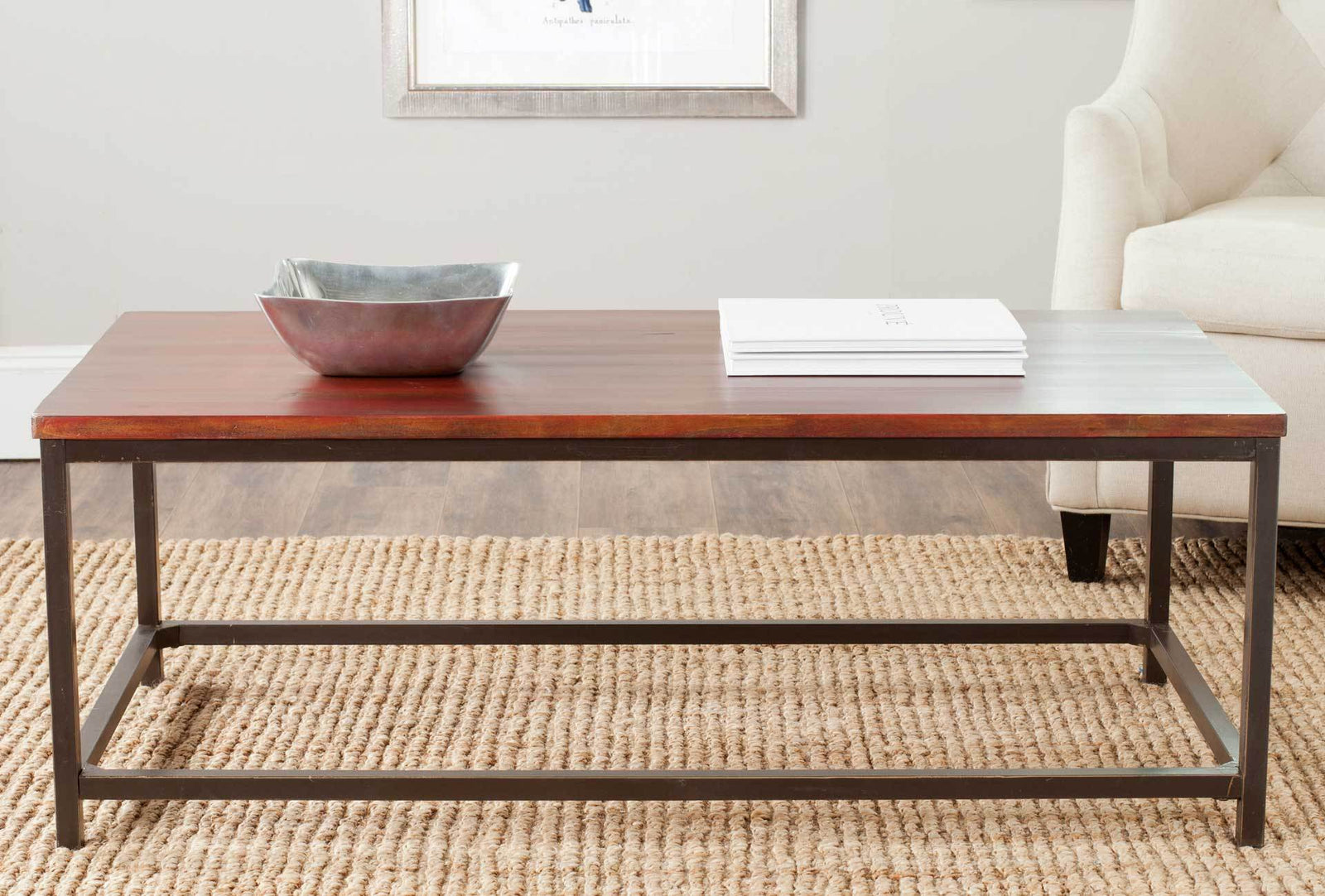 Alex Coffee Table Distressed Red Barn