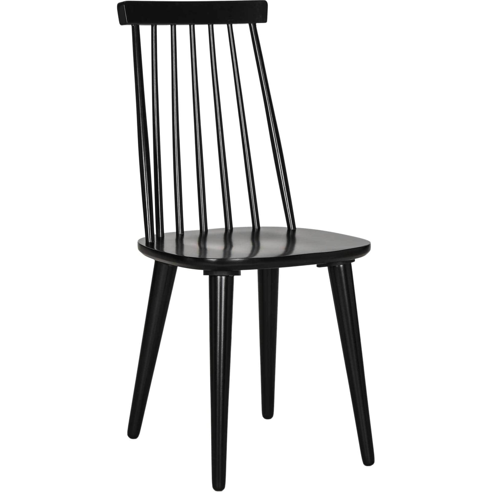 Buckley Spindle Side Chair Black (Set of 2)