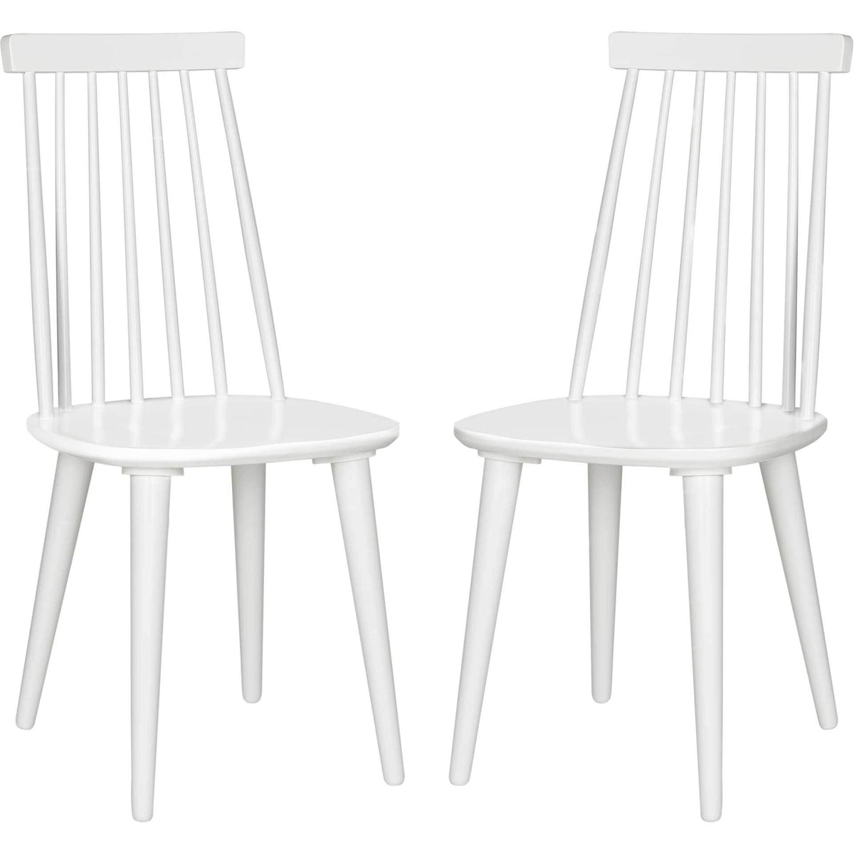 Buckley Spindle Side Chair White (Set of 2)