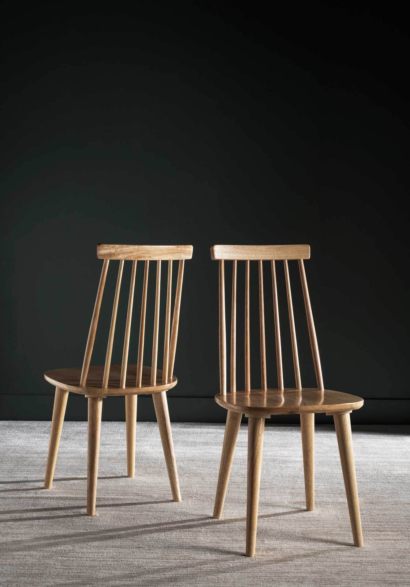 Buckley Spindle Side Chair Natural (Set of 2)