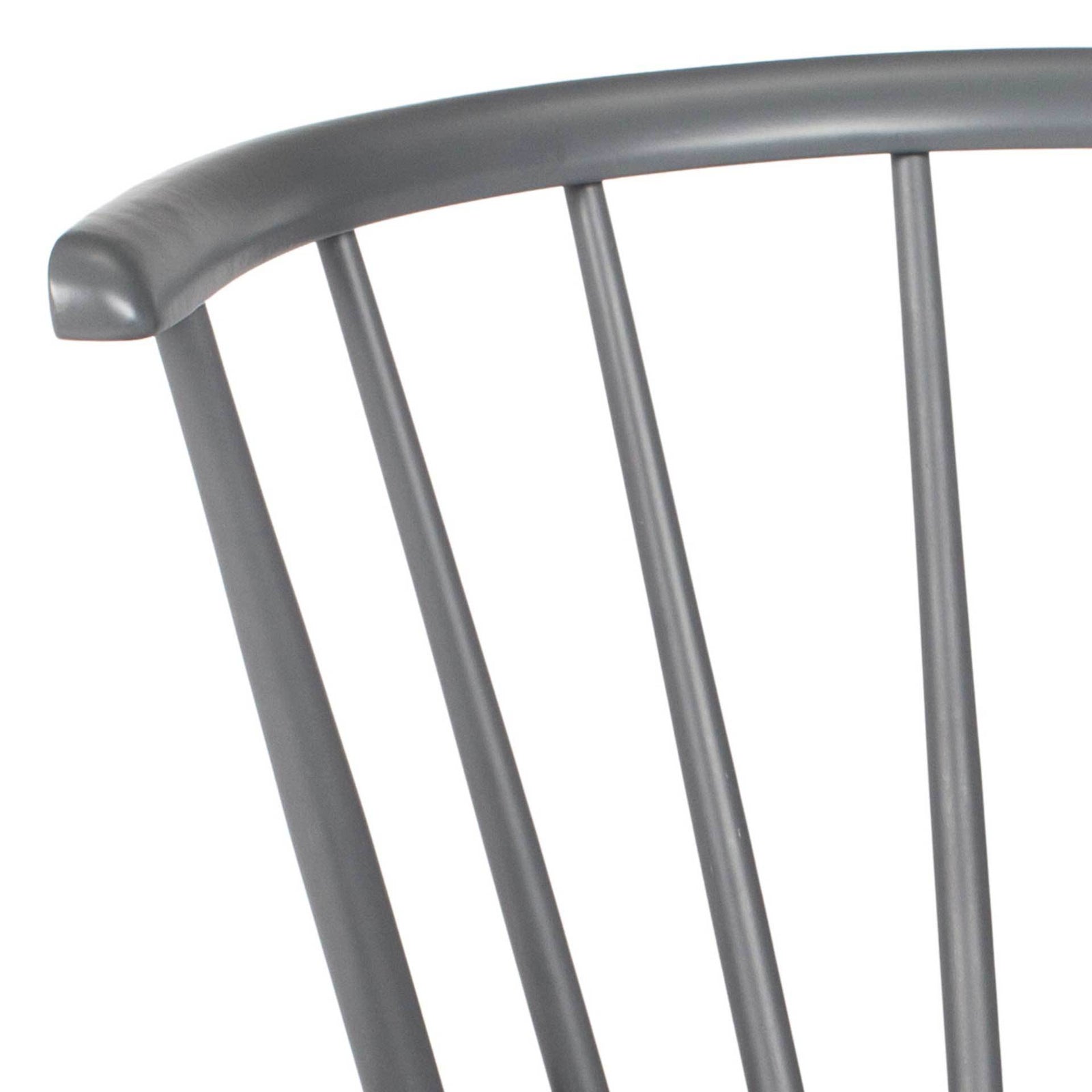 Blair Curved Spindle Side Chair Gray (Set of 2)