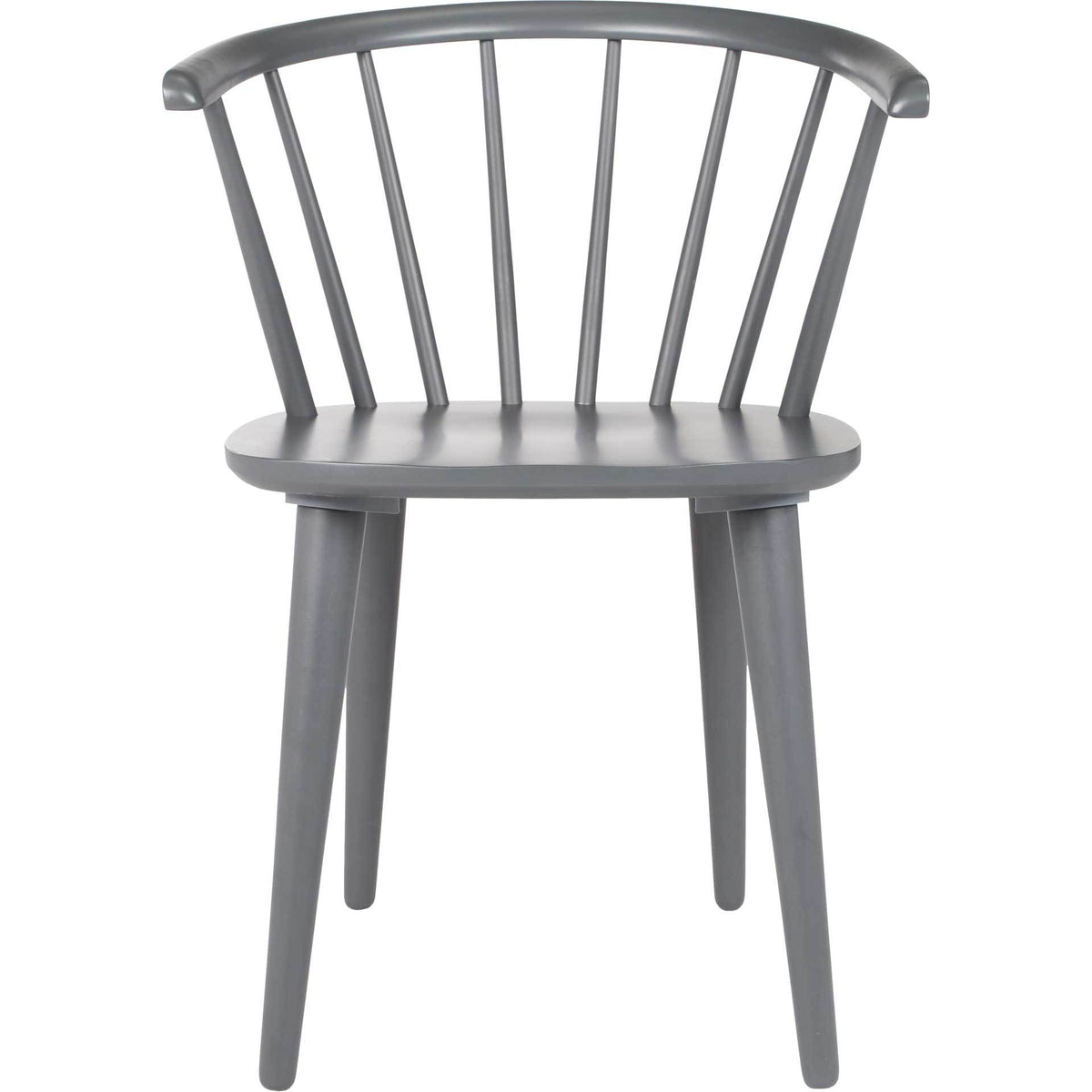 Blair Curved Spindle Side Chair Gray (Set of 2)
