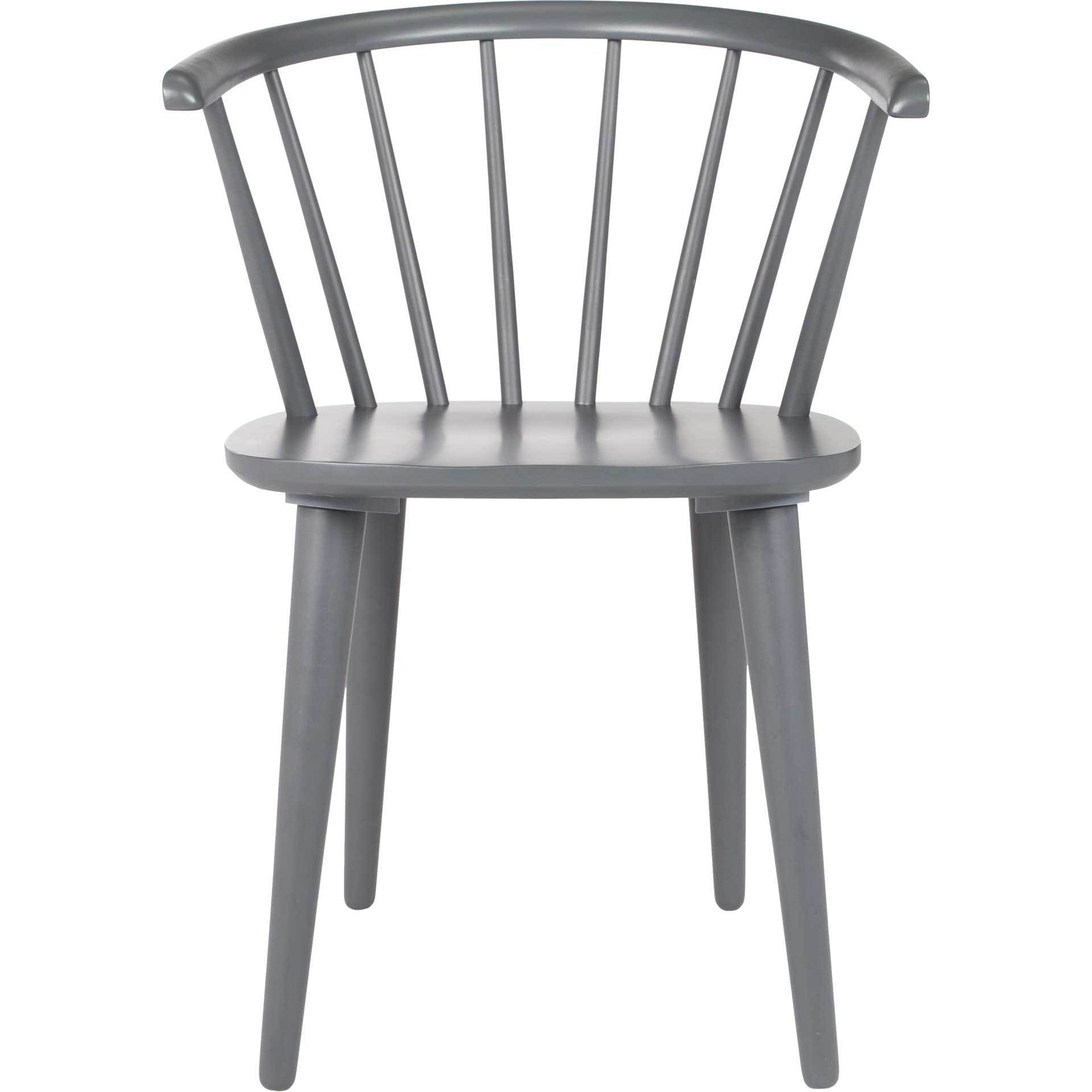 Blair Curved Spindle Side Chair Gray (Set of 2)