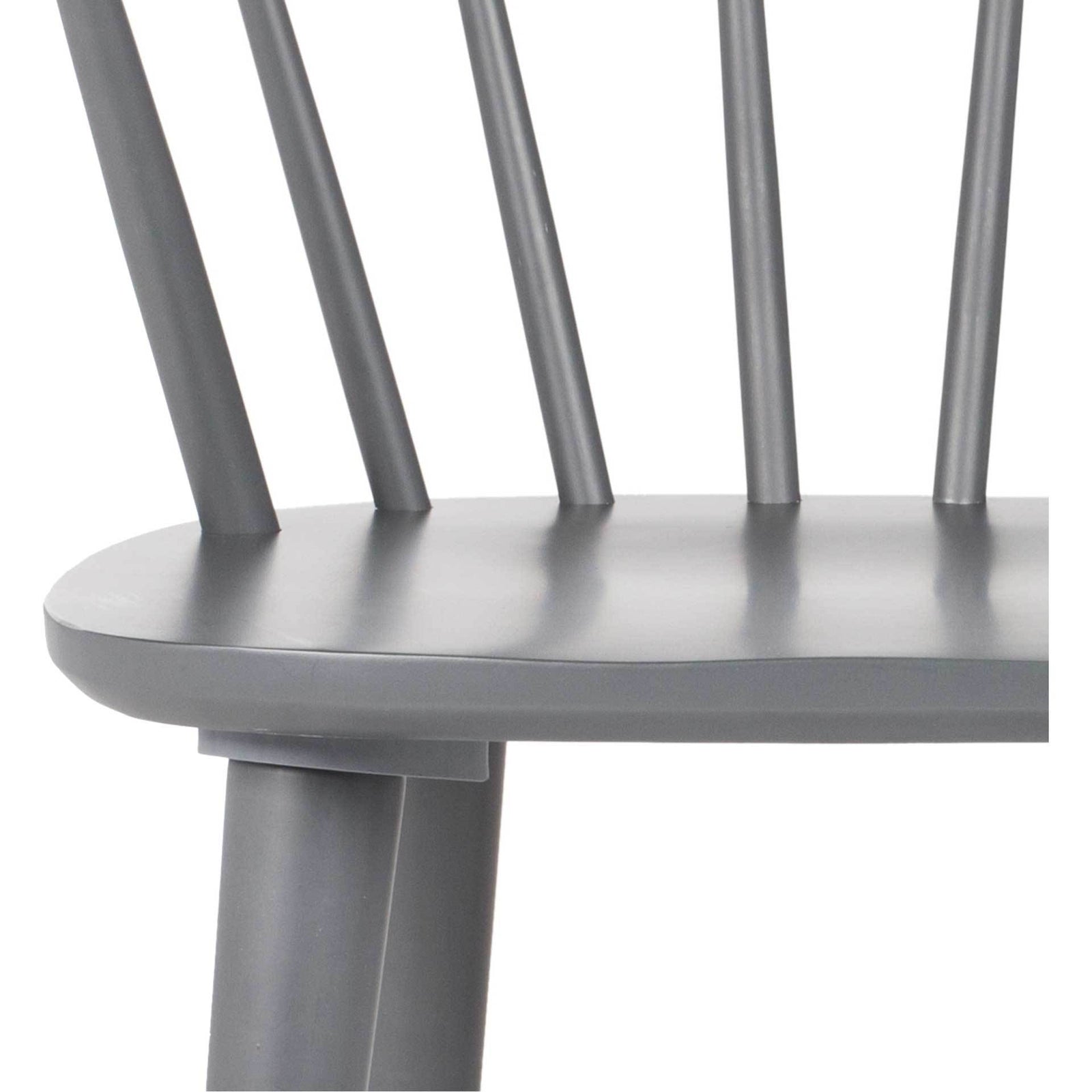 Blair Curved Spindle Side Chair Gray (Set of 2)