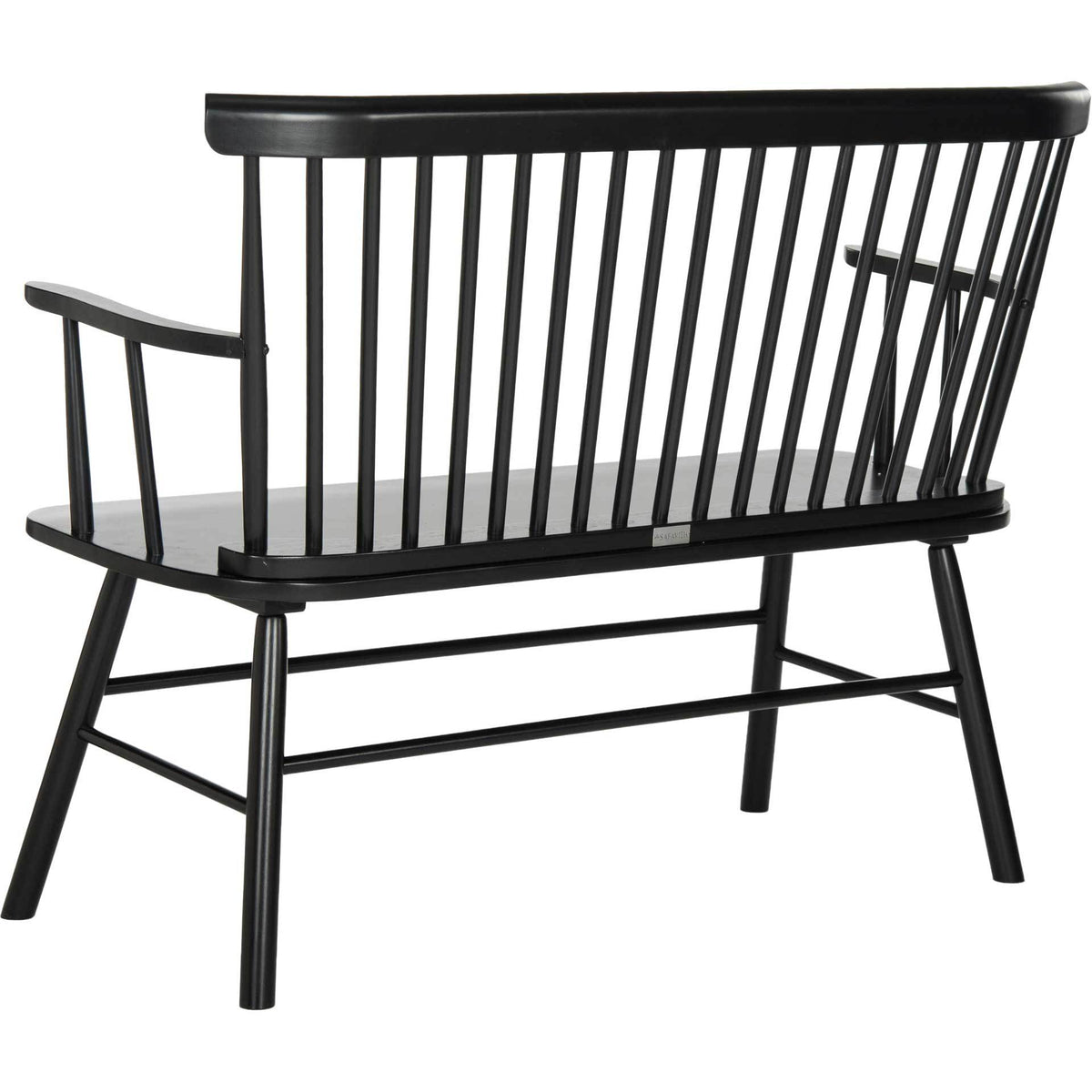 Adelina Spindleback Settee Black