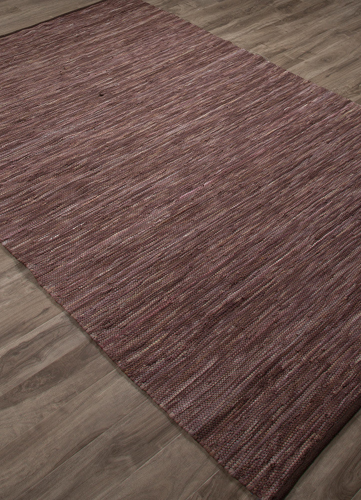 Ann Raggedy Deep Taupe Area Rug