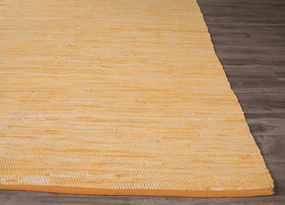 Ann Raggedy Buff Yellow Area Rug