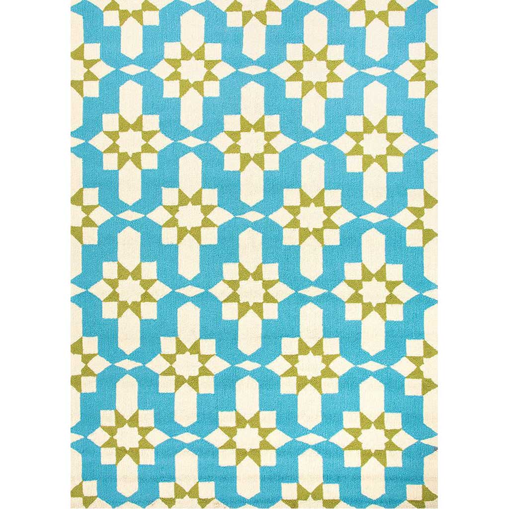 Barcelona Moravian Blue Area Rug