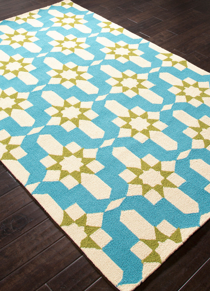 Barcelona Moravian Blue Area Rug