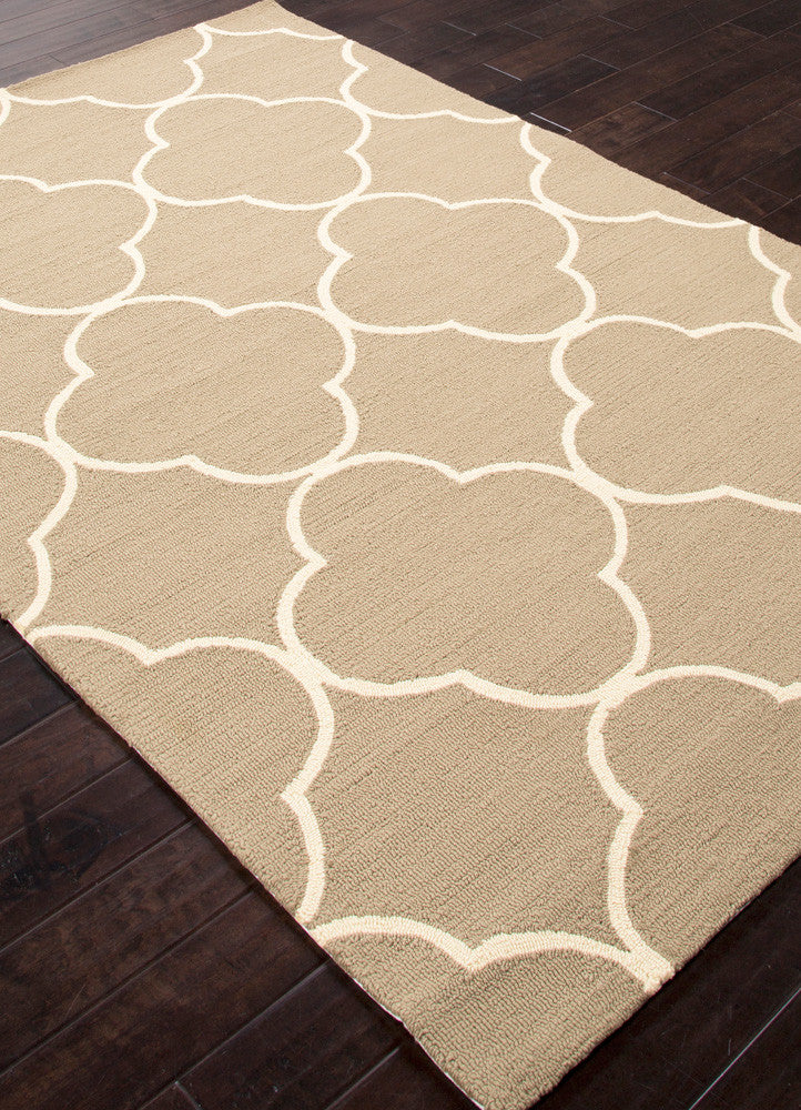 Barcelona Sparten Dark Beige/White Area Rug