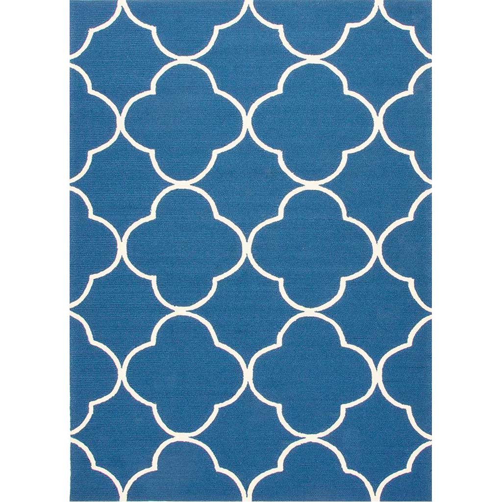 Barcelona Sparten Blue/White Area Rug