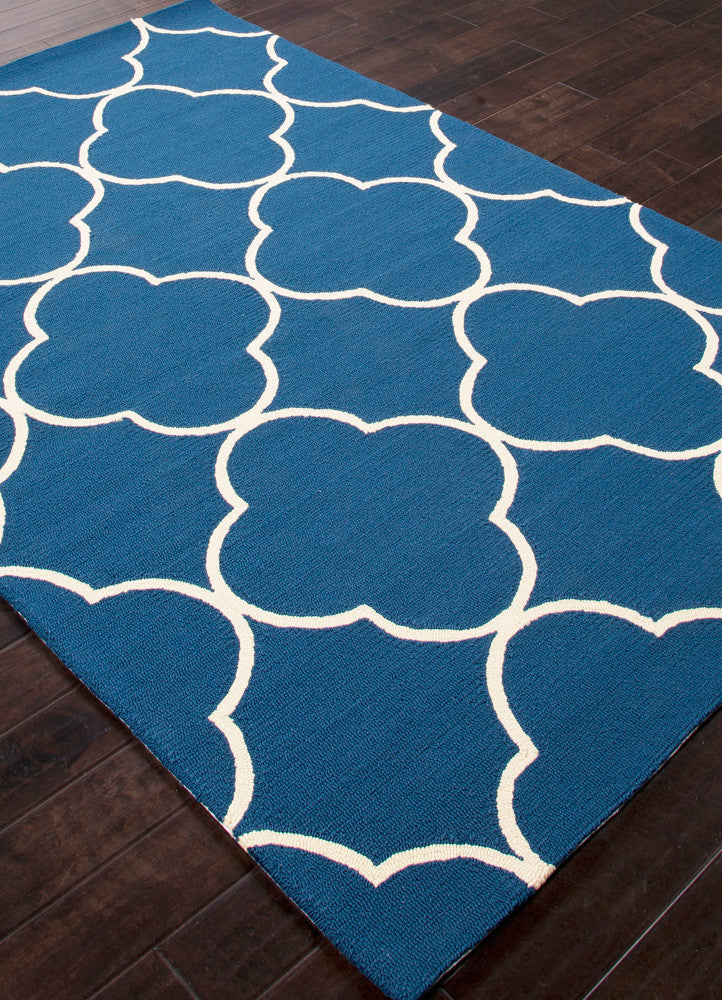 Barcelona Sparten Blue/White Area Rug