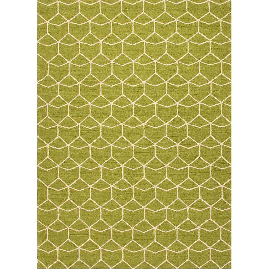 Barcelona Estrellas Green/White Area Rug