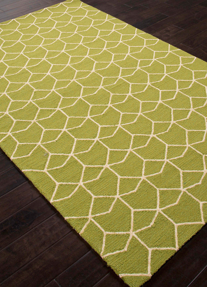 Barcelona Estrellas Green/White Area Rug
