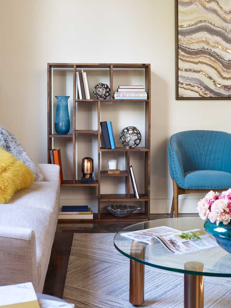 Redmond Shelf Solid Walnut Small