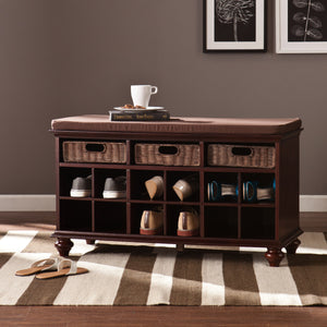 Chambers Entryway/Shoe Bench Espresso