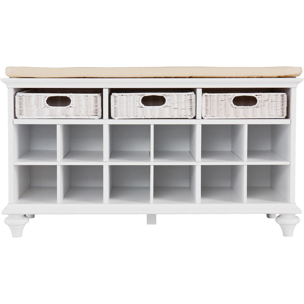Chambers Entryway/Shoe Bench White