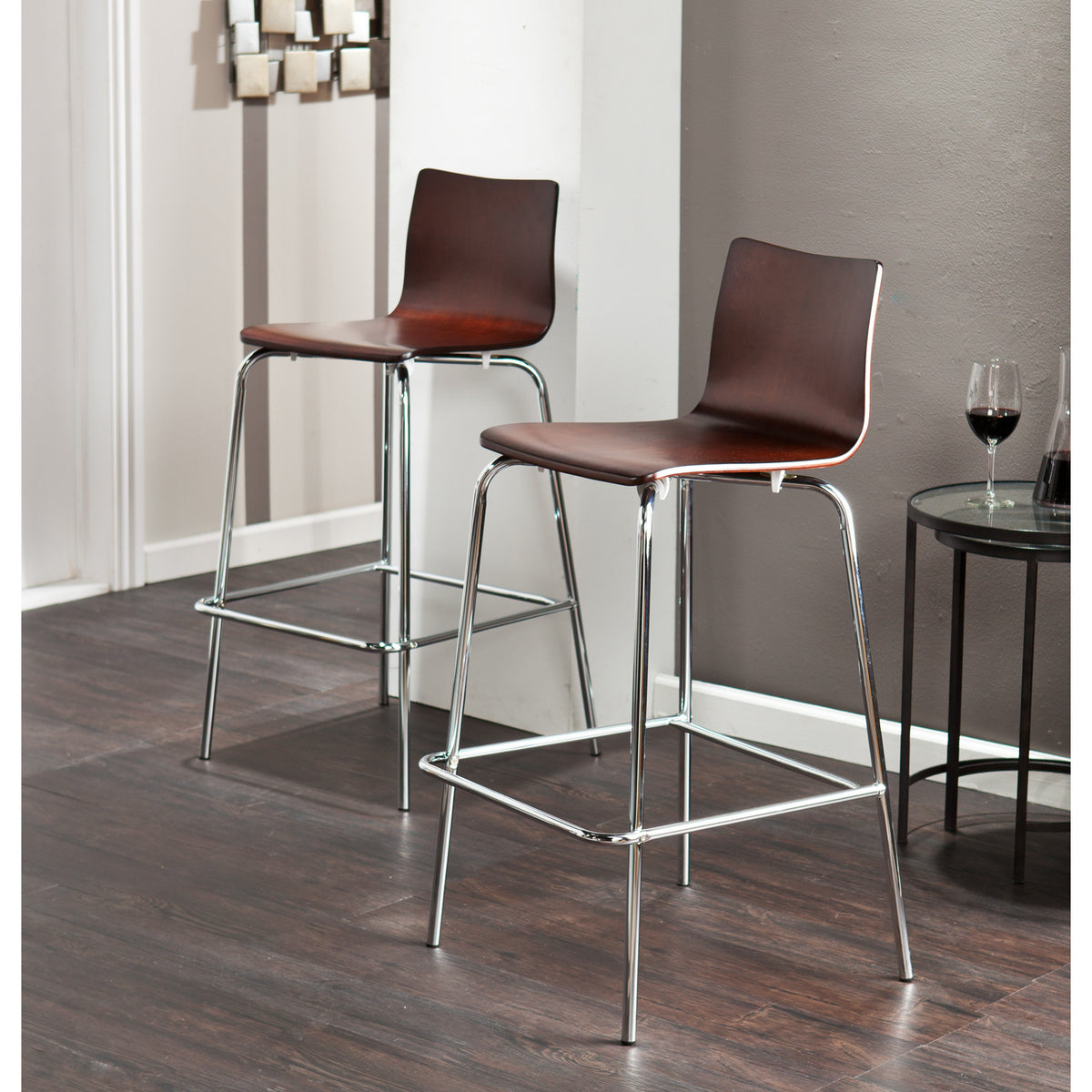 Blence Barstool Espresso (Set of 2)