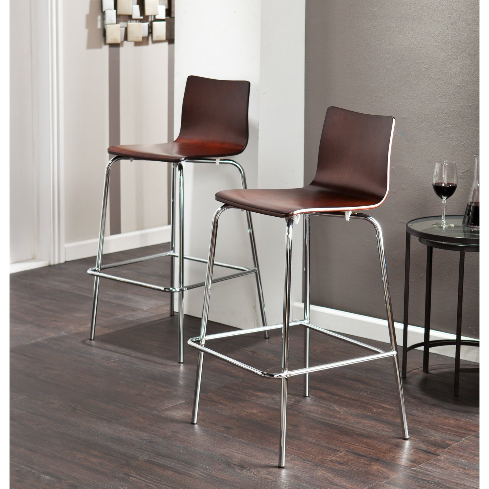 Blence Barstool Espresso (Set of 2)