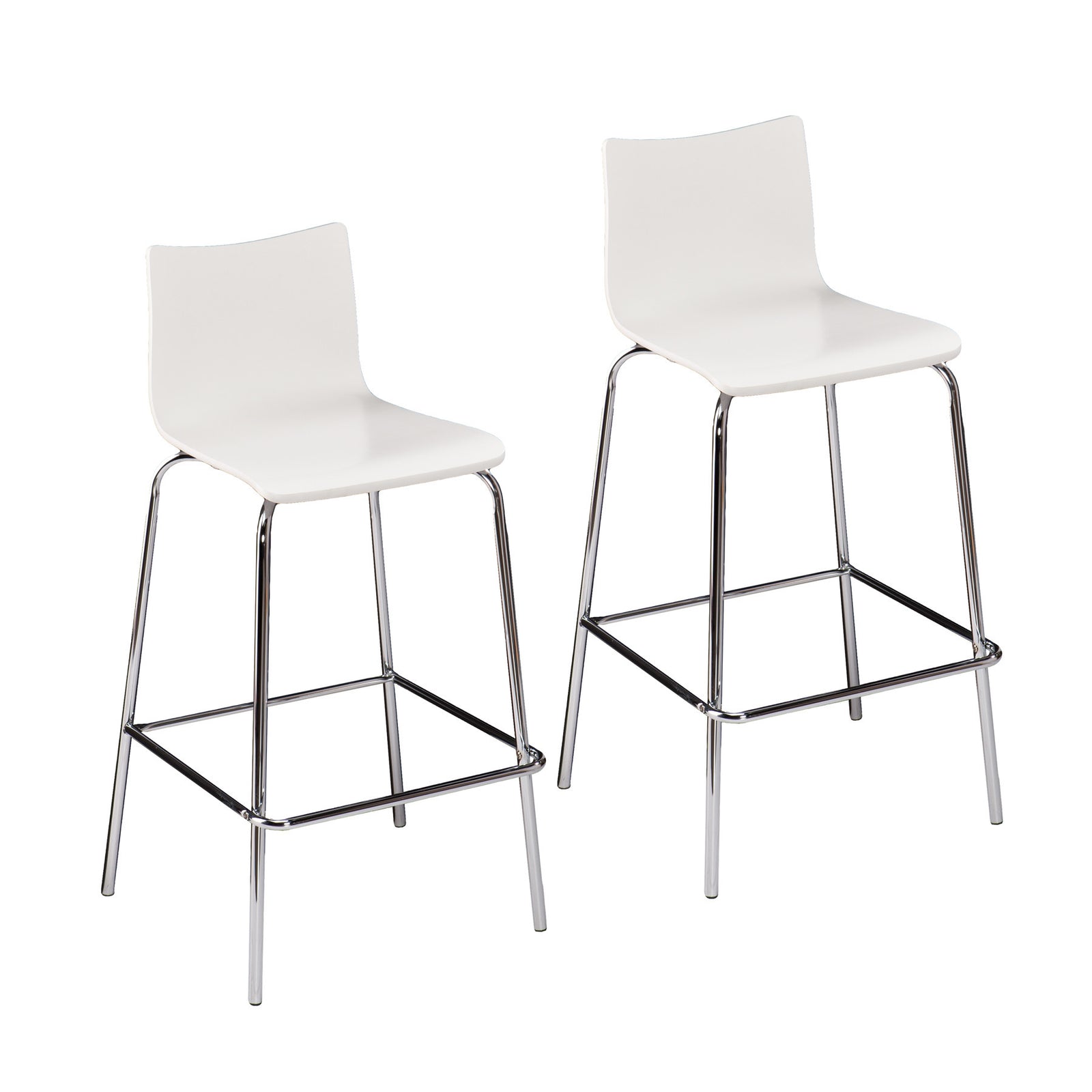 Blence Barstool White (Set of 2)