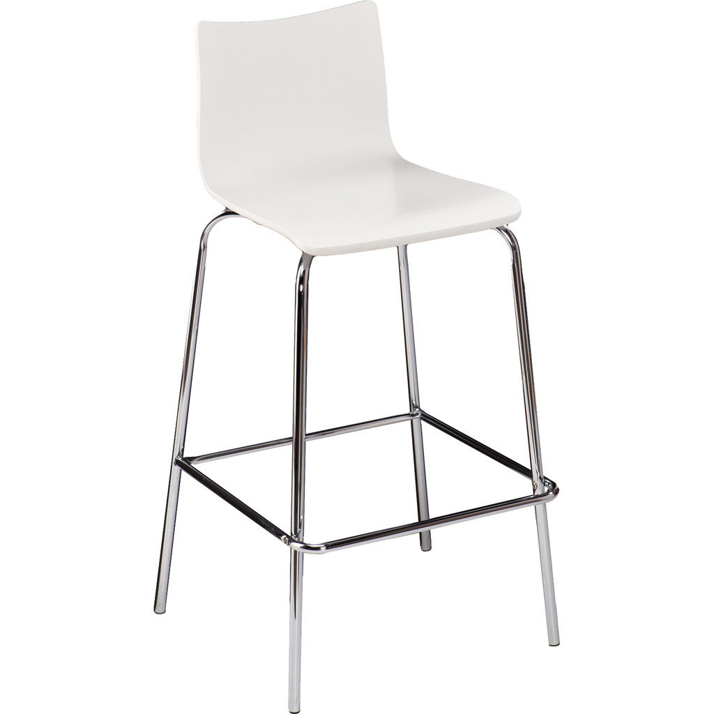 Blence Barstool White (Set of 2)