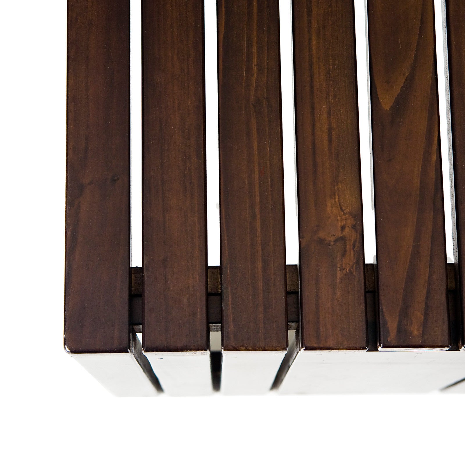 Slat Wood Bench/Table Espresso