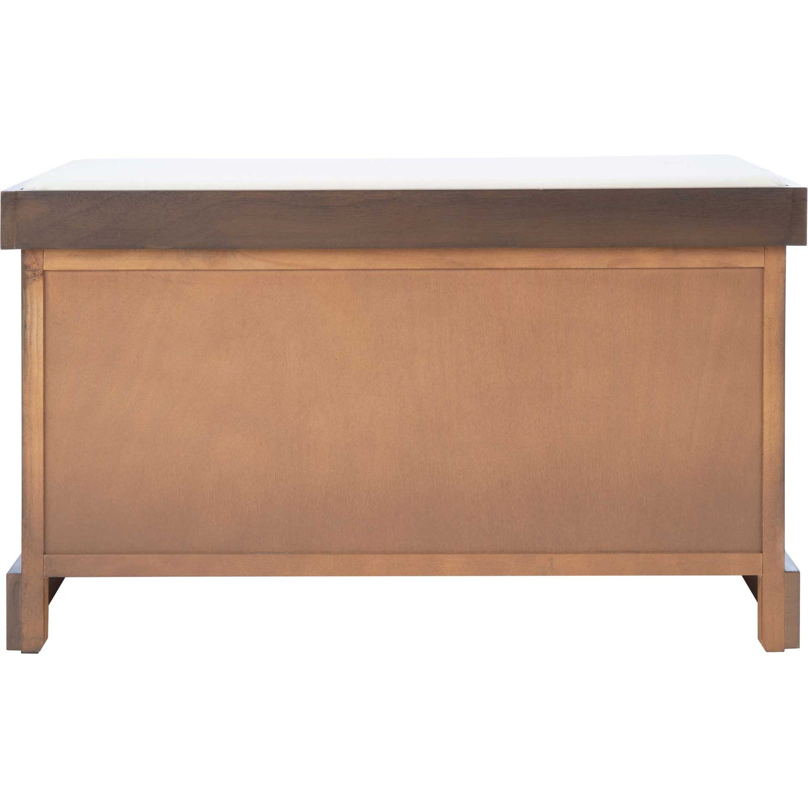 Lali 2 Drawer/Cushion Storage Bench Brown