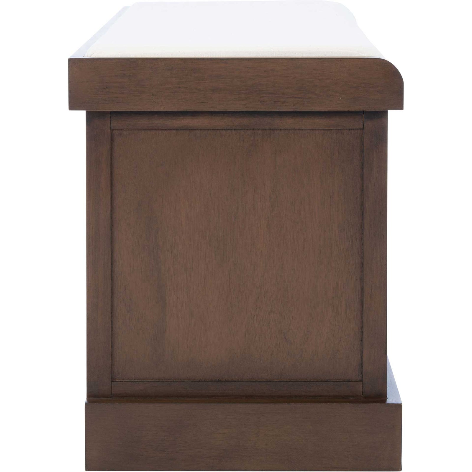 Lali 2 Drawer/Cushion Storage Bench Brown