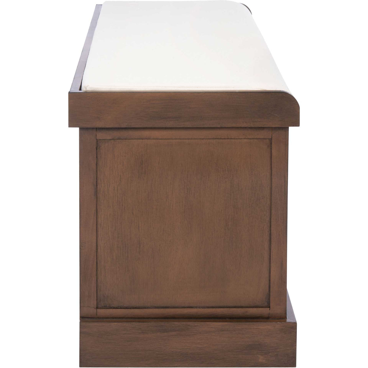 Lali 3 Drawer/Cushion Storage Bench Brown