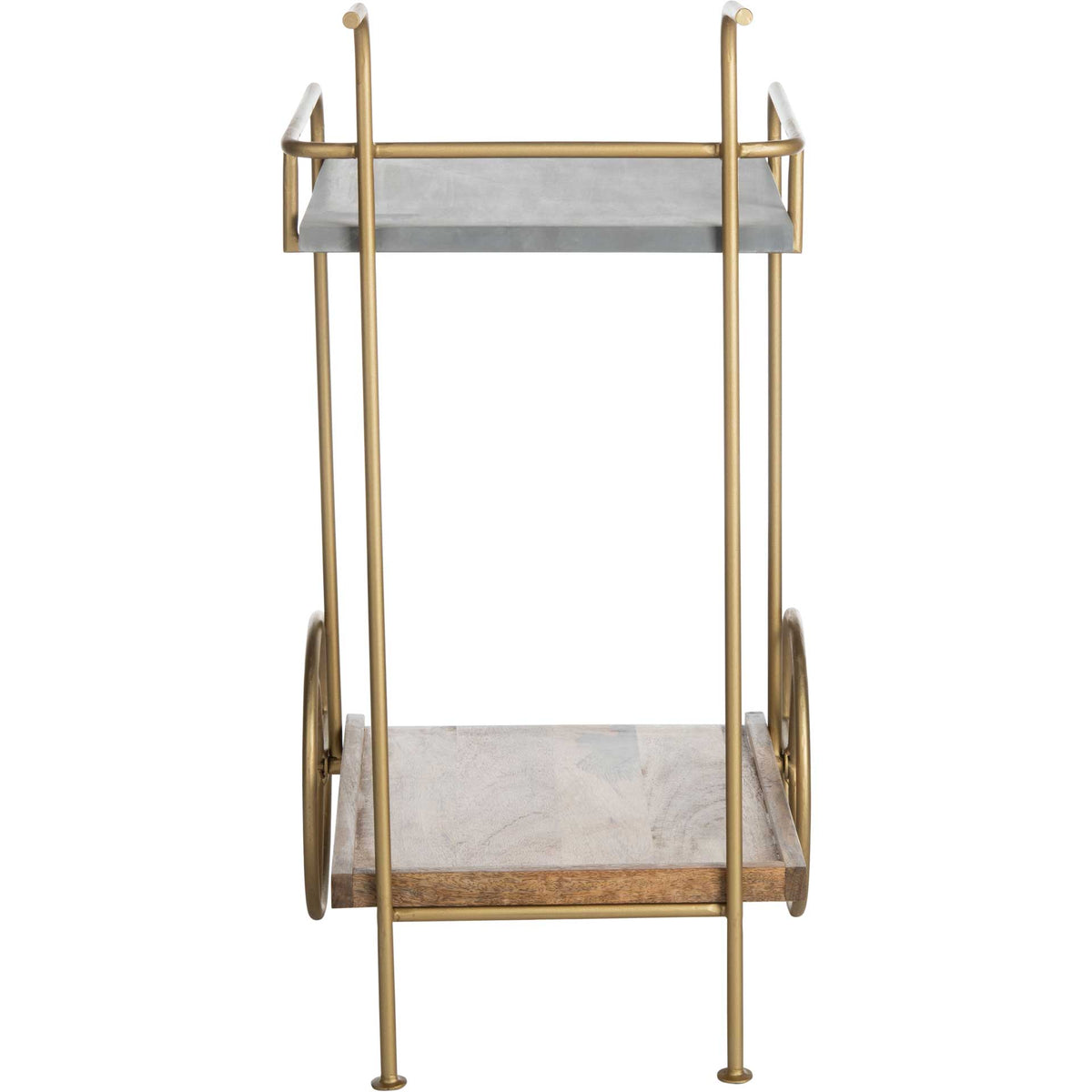 Handira 2 Tier Bar Cart Natural