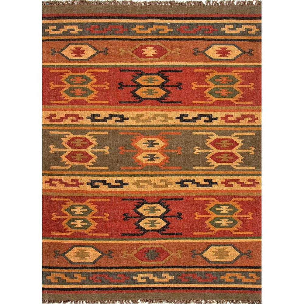 Bedouin Thebes Deep Rust Area Rug - Froy.com