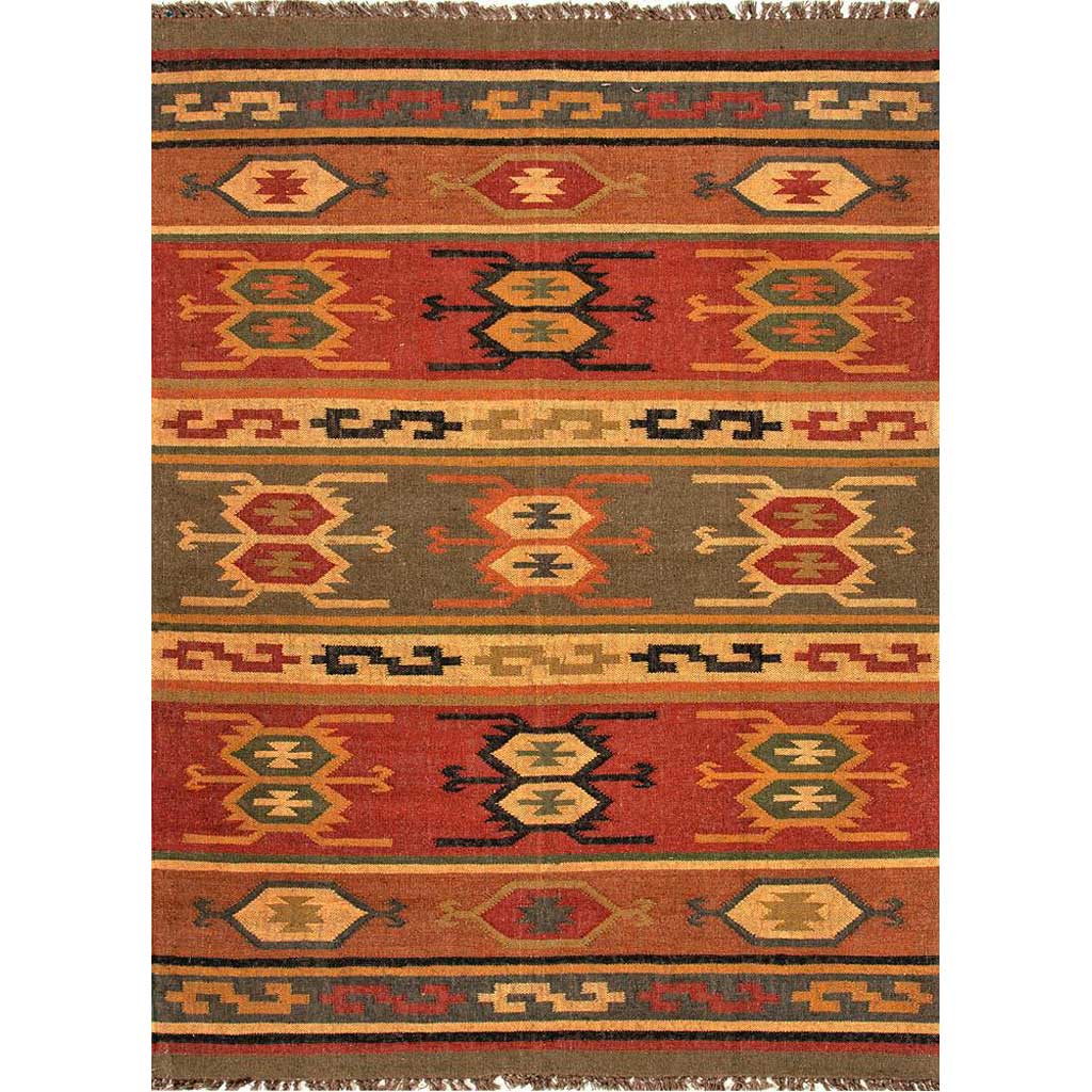 Bedouin Thebes Deep Rust Area Rug
