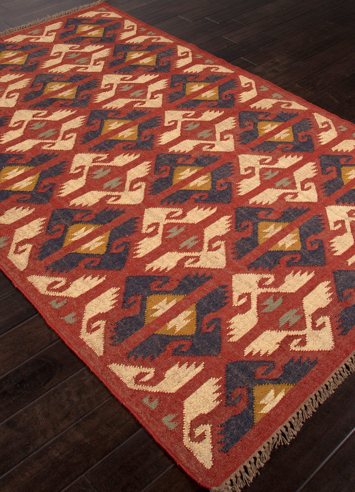 Bedouin Zafer Red Area Rug