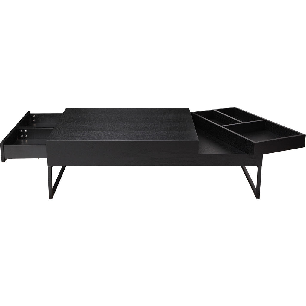 Atherton Flip Tray Coffee Table Black