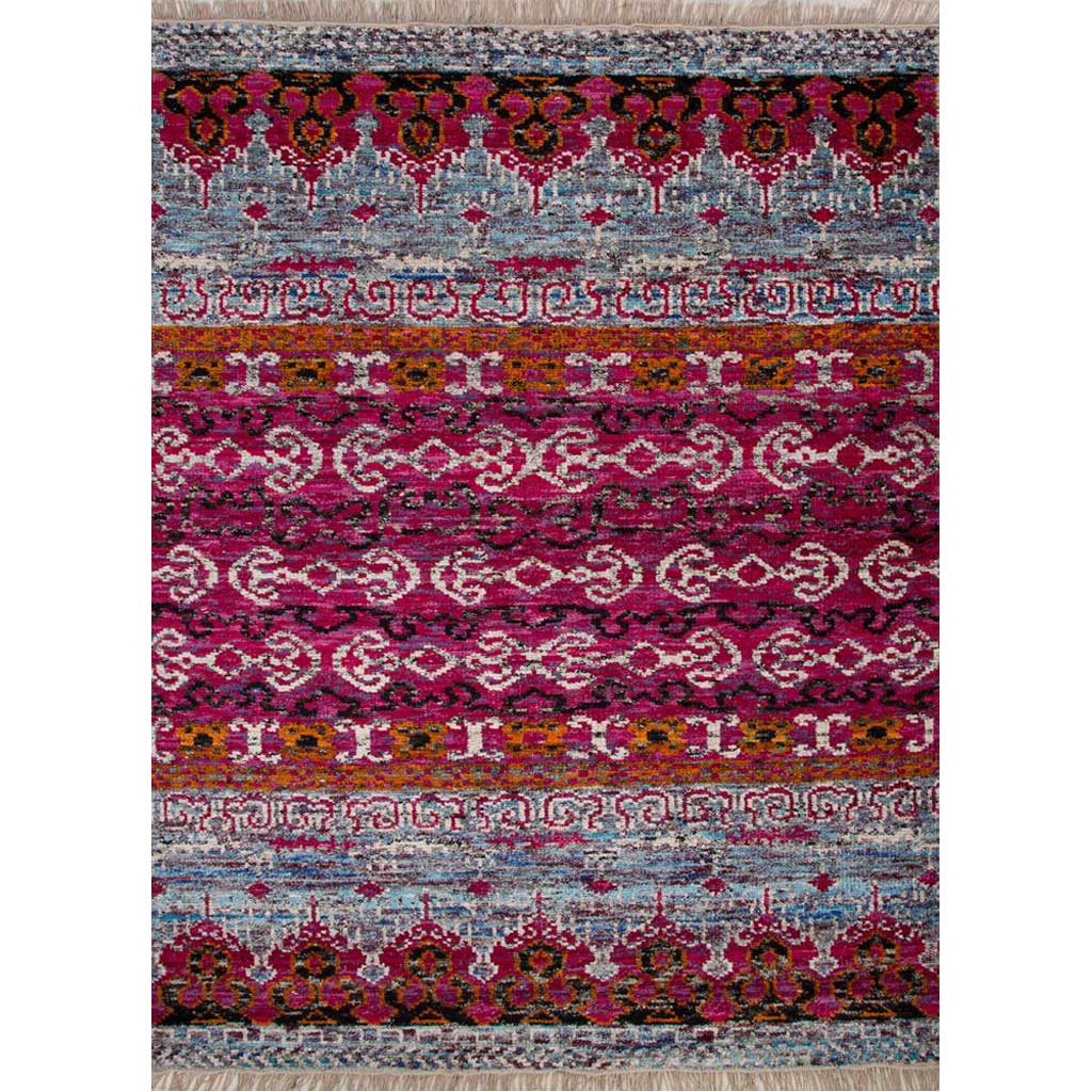 Belmar San Marino Persian Red/Light Gray Area Rug