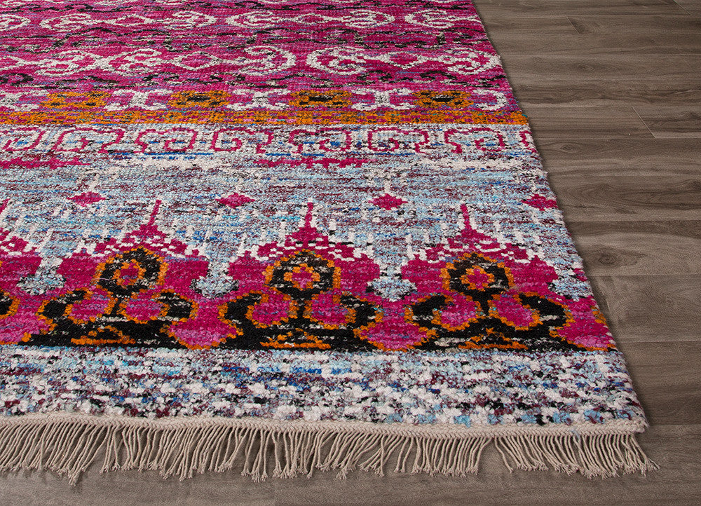 Belmar San Marino Persian Red/Light Gray Area Rug