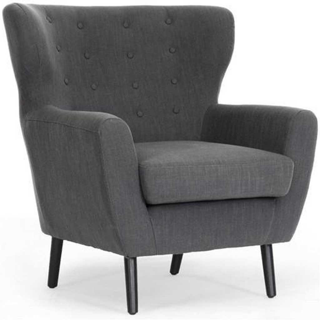 Lord Club Chair Dark Gray